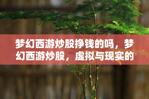 梦幻西游炒股挣钱的吗，梦幻西游炒股，虚拟与现实的财富交织
