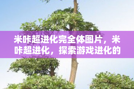 米咔超进化完全体图片，米咔超进化，探索游戏进化的奥秘