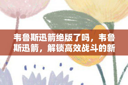 韦鲁斯迅箭绝版了吗，韦鲁斯迅箭，解锁高效战斗的新篇章