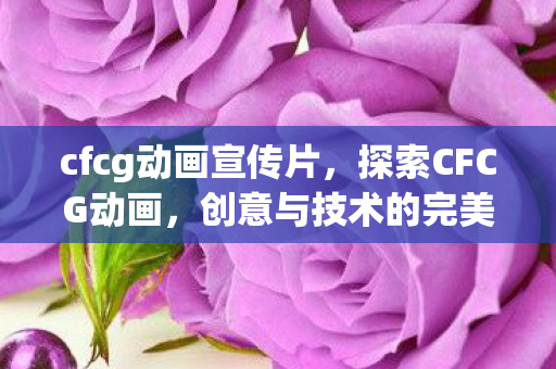 cfcg动画宣传片，探索CFCG动画，创意与技术的完美融合