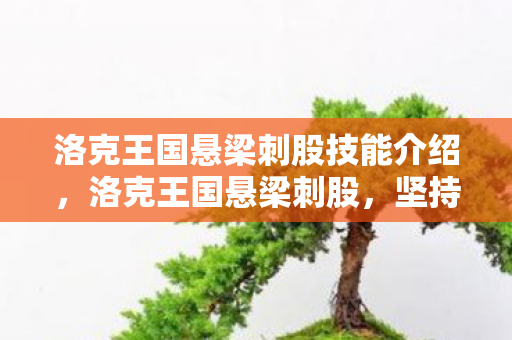 洛克王国悬梁刺股技能介绍，洛克王国悬梁刺股，坚持与毅力的传奇故事