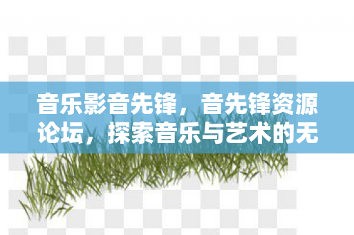 音乐影音先锋，音先锋资源论坛，探索音乐与艺术的无限可能