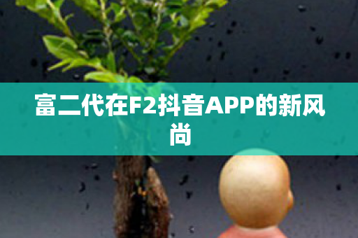 富二代在F2抖音APP的新风尚