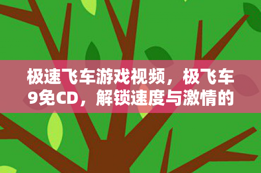 极速飞车游戏视频，极飞车9免CD，解锁速度与激情的便捷之道