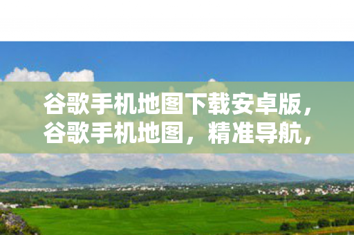 谷歌手机地图下载安卓版，谷歌手机地图，精准导航，便捷出行