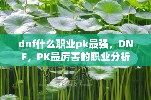 dnf什么职业pk最强，DNF，PK最厉害的职业分析