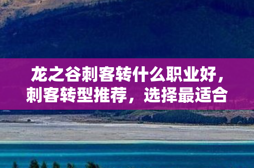 龙之谷刺客转什么职业好，刺客转型推荐，选择最适合你的职业路线
