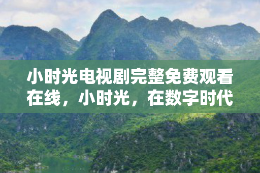 小时光电视剧完整免费观看在线，小时光，在数字时代中记录生活的点滴
