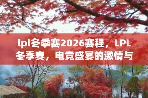 lpl冬季赛2026赛程，LPL冬季赛，电竞盛宴的激情与荣耀