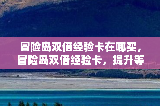 冒险岛双倍经验卡在哪买，冒险岛双倍经验卡，提升等级，畅享游戏乐趣