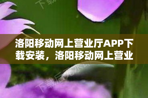 洛阳移动网上营业厅APP下载安装,洛阳移动网上营业厅,便捷高效,服务升级新体验 洛阳移动网上营业厅APP下载安装,洛阳移动网上营业厅,便捷高效,服务升级新体验