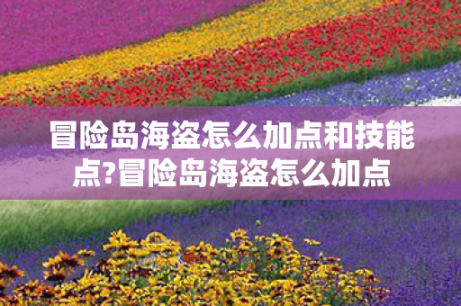 冒险岛海盗怎么加点和技能点?冒险岛海盗怎么加点