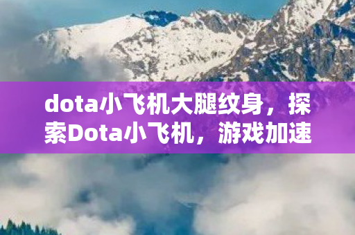 dota小飞机大腿纹身，探索Dota小飞机，游戏加速的便捷与乐趣