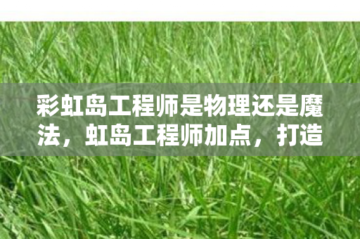 彩虹岛工程师是物理还是魔法，虹岛工程师加点，打造个性化角色，探索无限可能