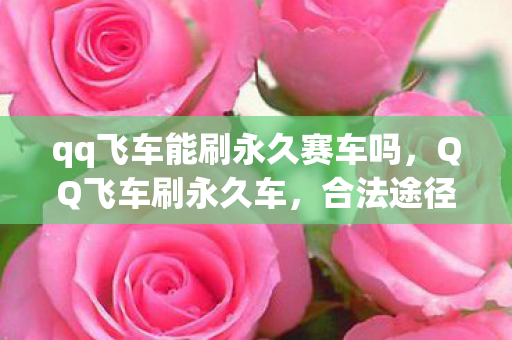 qq飞车能刷永久赛车吗，QQ飞车刷永久车，合法途径与技巧分享