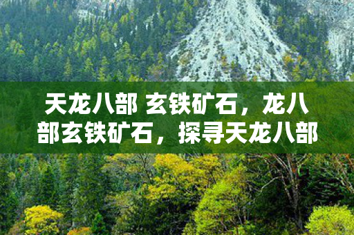 天龙八部 玄铁矿石，龙八部玄铁矿石，探寻天龙八部的神秘矿石