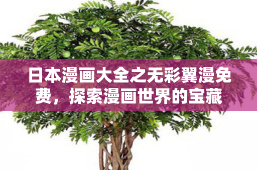 日本漫画大全之无彩翼漫免费，探索漫画世界的宝藏