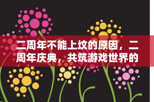 二周年不能上坟的原因，二周年庆典，共筑游戏世界的辉煌篇章