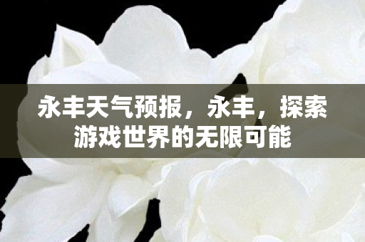 永丰天气预报，永丰，探索游戏世界的无限可能