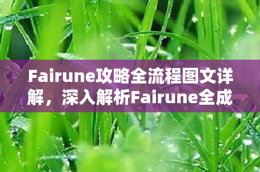 Fairune攻略全流程图文详解，深入解析Fairune全成就攻略，解锁隐藏关卡与角色