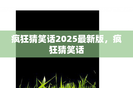 疯狂猜笑话2025最新版，疯狂猜笑话