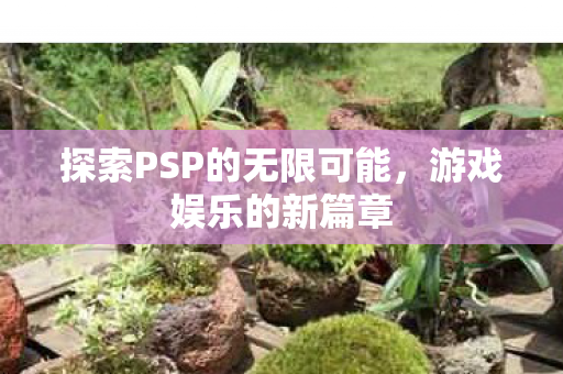 探索PSP的无限可能，游戏娱乐的新篇章