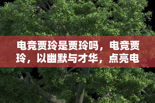 电竞贾玲是贾玲吗,电竞贾玲,以幽默与才华,点亮电竞界的她力量 电竞贾玲是贾玲吗,电竞贾玲,以幽默与才华,点亮电竞界的她力量