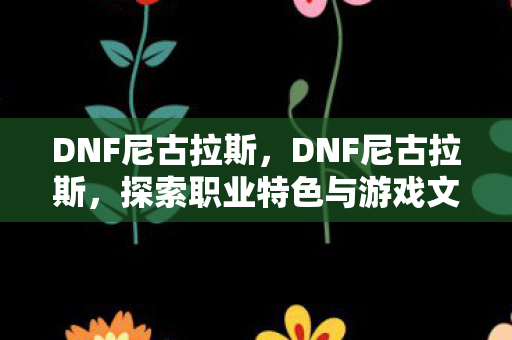 DNF尼古拉斯，DNF尼古拉斯，探索职业特色与游戏文化的深度解析