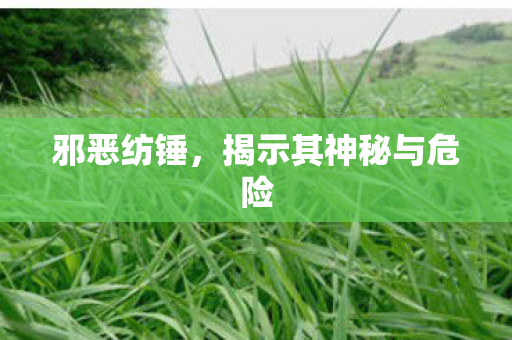 邪恶纺锤，揭示其神秘与危险