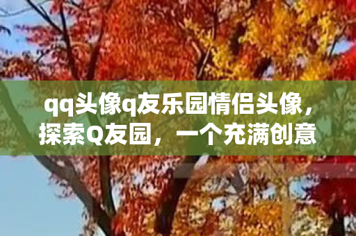 qq头像q友乐园情侣头像，探索Q友园，一个充满创意与互动的虚拟社区