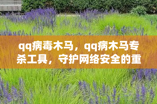 qq病毒木马,qq病木马专杀工具,守护网络安全的重要利器 qq病毒木马,qq病木马专杀工具,守护网络安全的重要利器