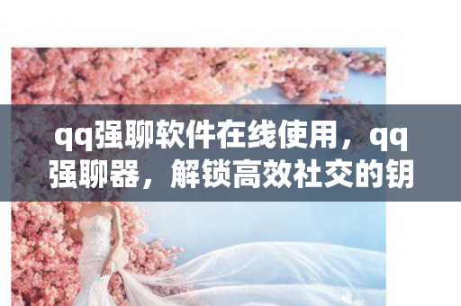 qq强聊软件在线使用,qq强聊器,解锁高效社交的钥匙 qq强聊软件在线使用,qq强聊器,解锁高效社交的钥匙