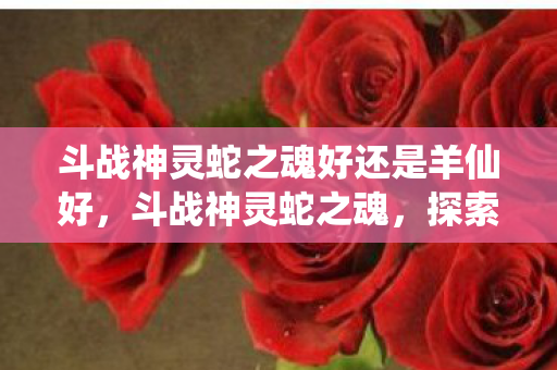 斗战神灵蛇之魂好还是羊仙好，斗战神灵蛇之魂，探索古老传说中的神秘力量