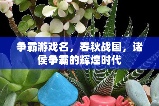 争霸游戏名，春秋战国，诸侯争霸的辉煌时代