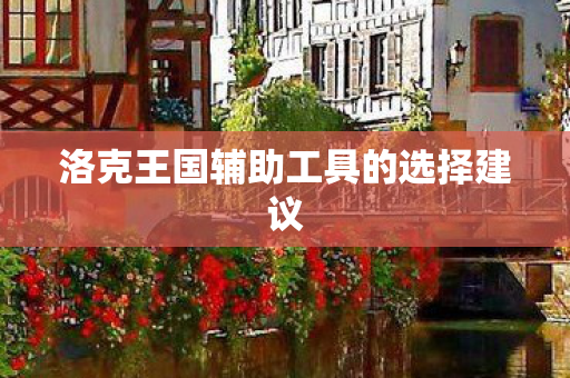 洛克王国辅助工具的选择建议