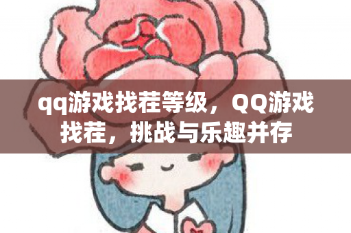 qq游戏找茬等级，QQ游戏找茬，挑战与乐趣并存