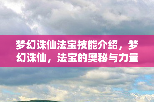 梦幻诛仙法宝技能介绍，梦幻诛仙，法宝的奥秘与力量