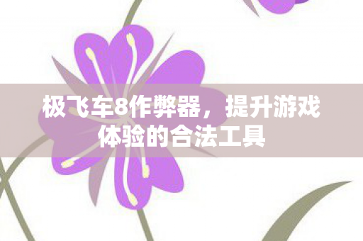 极飞车8作弊器,提升游戏体验的合法工具 极飞车8作弊器,提升游戏体验的合法工具