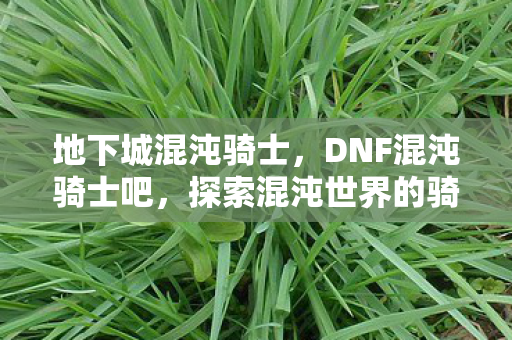 地下城混沌骑士，DNF混沌骑士吧，探索混沌世界的骑士之旅