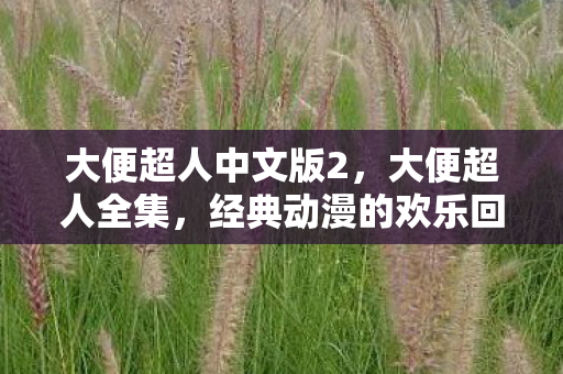 大便超人中文版2,大便超人全集,经典动漫的欢乐回忆与独特魅力 大便超人中文版2,大便超人全集,经典动漫的欢乐回忆与独特魅力