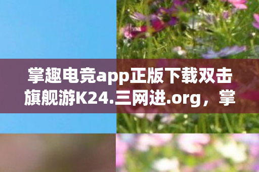 掌趣电竞app正版下载双击旗舰游K24.三网进.org，掌趣电竞，探索电子竞技的无限可能