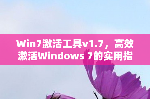 Win7激活工具v1.7，高效激活Windows 7的实用指南