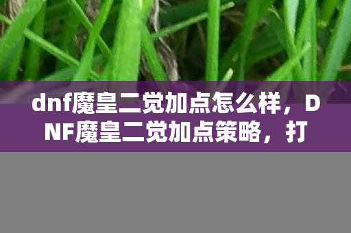 dnf魔皇二觉加点怎么样,DNF魔皇二觉加点策略,打造高效战斗力的关键 dnf魔皇二觉加点怎么样,DNF魔皇二觉加点策略,打造高效战斗力的关键