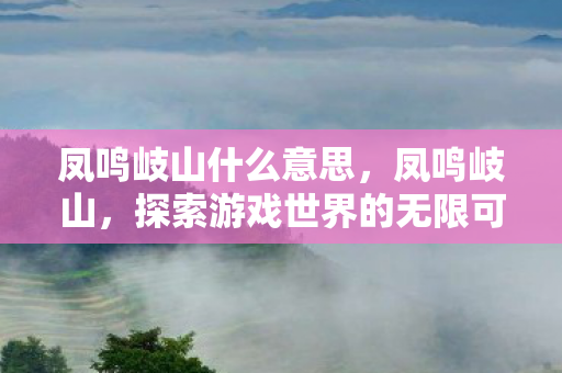 凤鸣岐山什么意思,凤鸣岐山,探索游戏世界的无限可能 凤鸣岐山什么意思,凤鸣岐山,探索游戏世界的无限可能