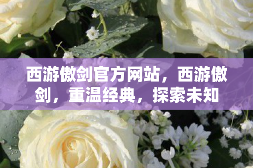 西游傲剑官方网站,西游傲剑,重温经典,探索未知 西游傲剑官方网站,西游傲剑,重温经典,探索未知