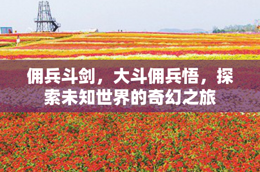 佣兵斗剑,大斗佣兵悟,探索未知世界的奇幻之旅 佣兵斗剑,大斗佣兵悟,探索未知世界的奇幻之旅