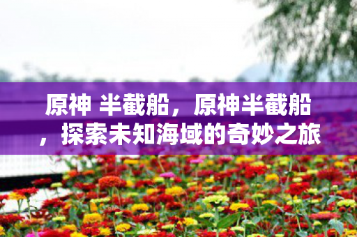原神 半截船，原神半截船，探索未知海域的奇妙之旅