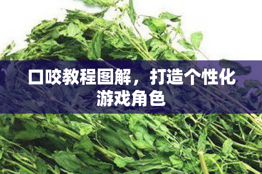 口咬教程图解，打造个性化游戏角色