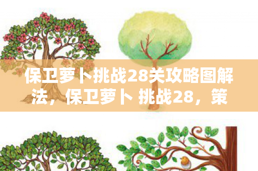 保卫萝卜挑战28关攻略图解法，保卫萝卜 挑战28，策略与智慧的双重考验