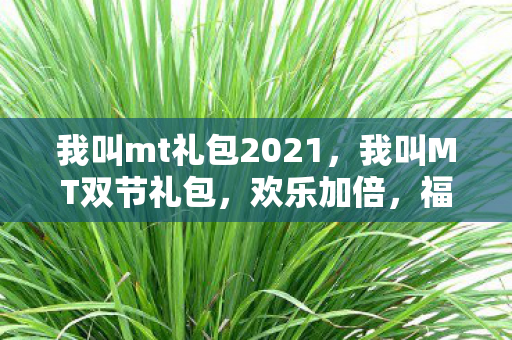 我叫mt礼包2021，我叫MT双节礼包，欢乐加倍，福利满满！